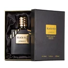 Custom Men Fragrance Fashion Black 100ml Long Lasting Woody Gentleman Body Spray Original Perfume