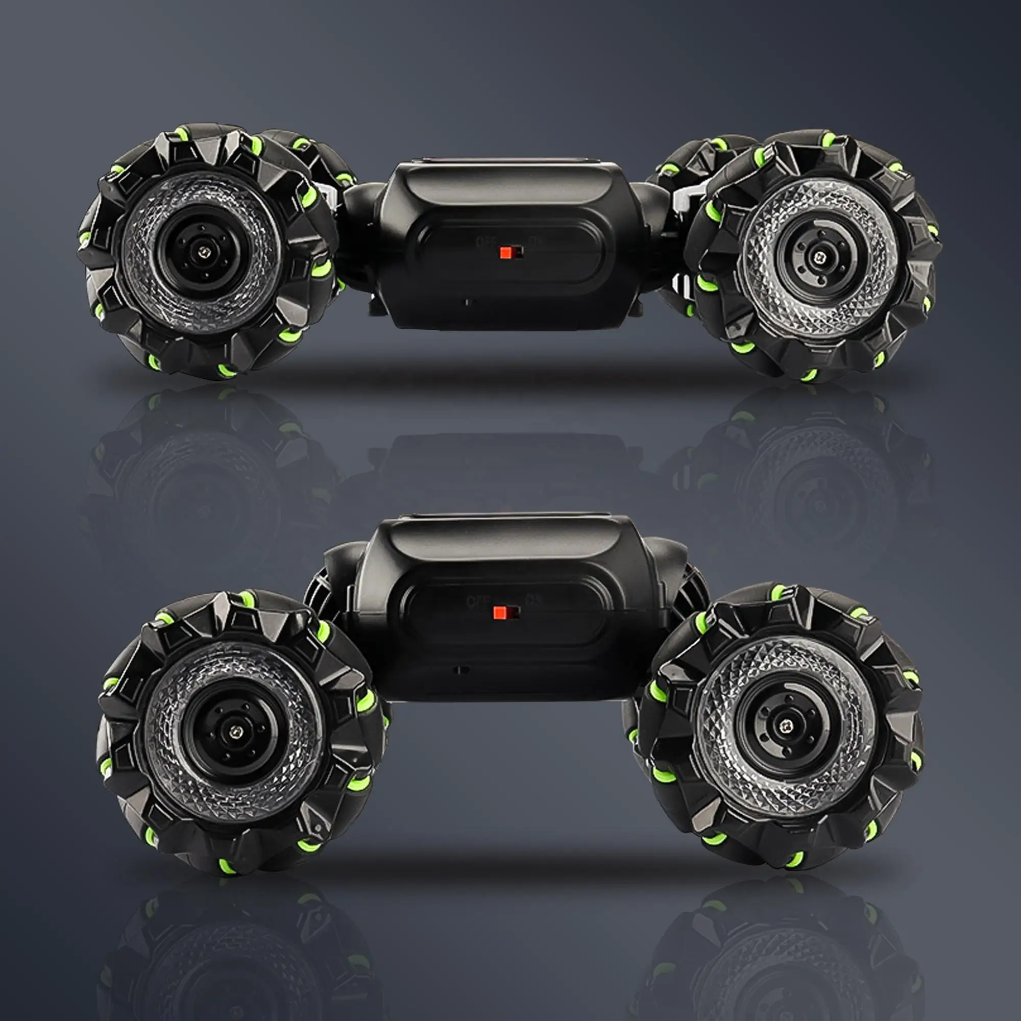 2.4G RC Stunt Twist Climbing Vehicle Toy 4WD Off-road Drift Gesture Sensing Car Double-sided 360-degree Rotation Tumbling Car