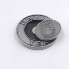 Custom Metal Poker Chips Magnetic Golf Marker Poker Chip Removable Ball Marker Poker Chips