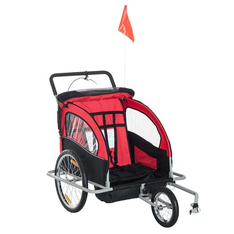 triple bike trailer stroller