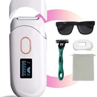 Ipl 2021 At Home Women Permanent Handset Epilator Electrolysis 999 999 Diode Skin Facial Ice Cool Ipl Laser Hair Removal