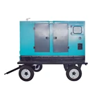Generator Trailer Generator Silent Customized Removable Silent Trailer For Sale 30KW Diesel Generator