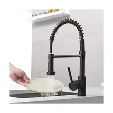 Modern water tap Kitchen Faucet with Pull Down Sprayer Commercial Spring Kitchen Sink Faucet Pull Out Sprayer