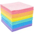 Rainbow set natural cellulose swedish dishcloths