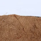 Garden 12 Inch Natural Coco Coir Liner Coconut Coir Pots Metal Leaf Hanging Indoor Outdoor Garden Flower Basket