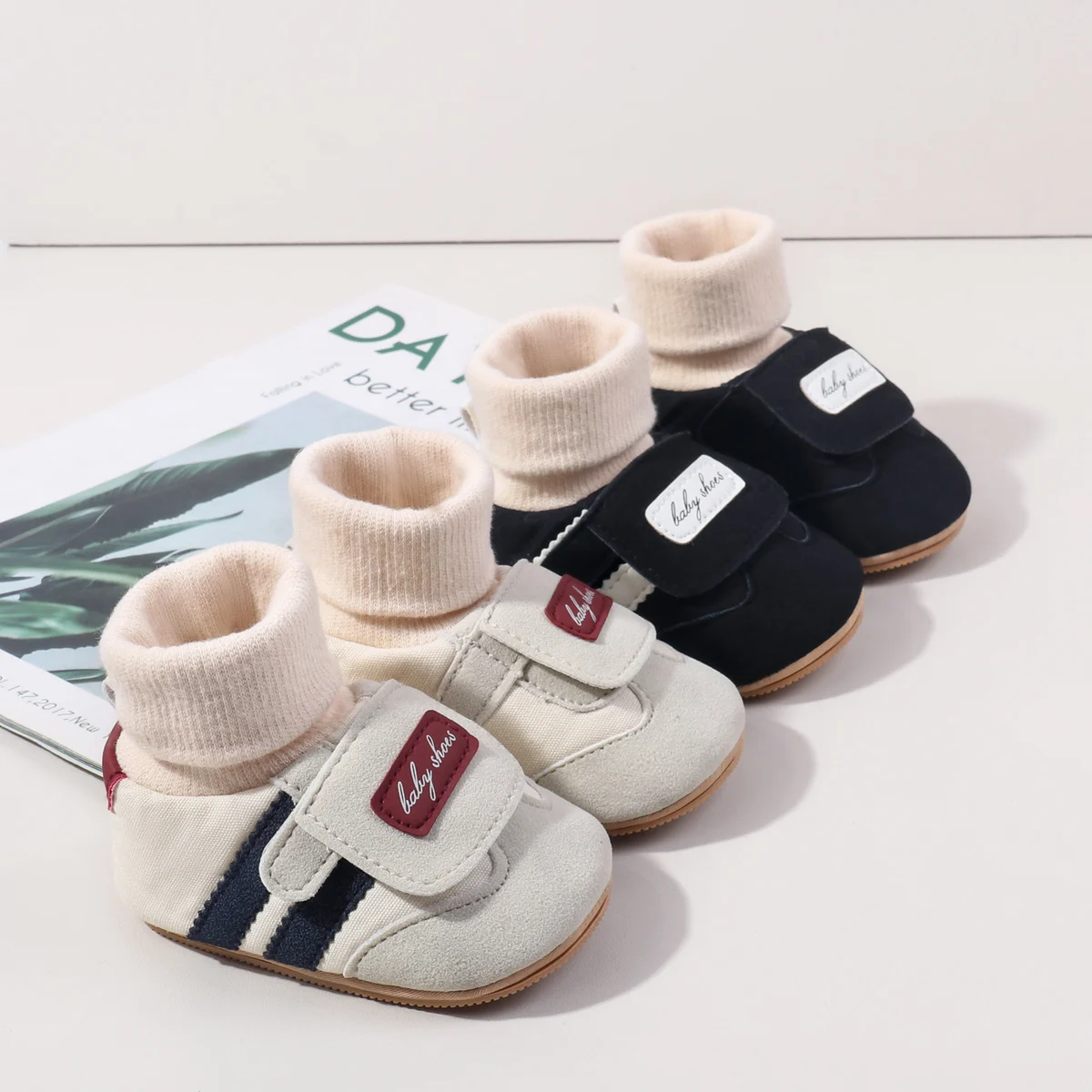 High Quality Wholesale Spring Autumn Winter Socks Baby Shoes for Boys manufacture
