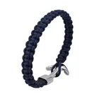 Anchor Bracelet Anchoranchor Nylon Bracelet Hot Selling Handmade Stainless Steel Anchor Nylon Cord Bracelet