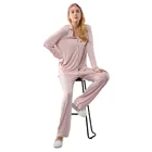 Sleepwear Pajamas Pajamas Women Pajamas Wholesale Ladies Long Sleeve Lounge Wear Women Sleepwear Modal Pajamas