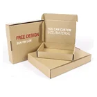 White Paper Box Professional Foldable White Kraft Paper Gift With Custom Logo Multicolor Express Airplane Packaging Box