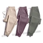 Pants 2021 Customized Logo Printing 100% Cotton Pants Male Sport Wear Tapered Slim Fit Sweatpants Soft