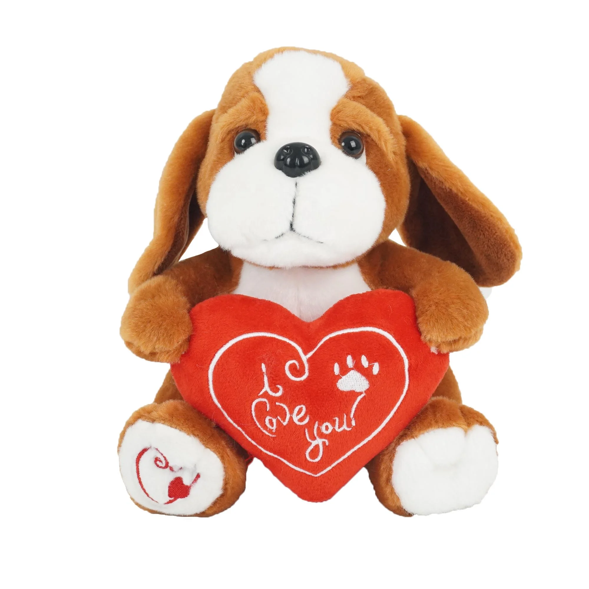 Hot Sale Valentine Plush Stuffed Dog With Heart I Love You Soft Toy For  Gifts And Girl Friend - Buy Stuffed Valentine Dog Toy Gift,Plush Labrador  Dog Soft Toy,Soft Animal Toy Product