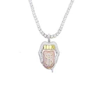 Cz Iced Out Women Jewellery 18K White Gold Plated Iced Out Bling Cz Moissanite Sexy Mouth Tongue Dollar Pendants