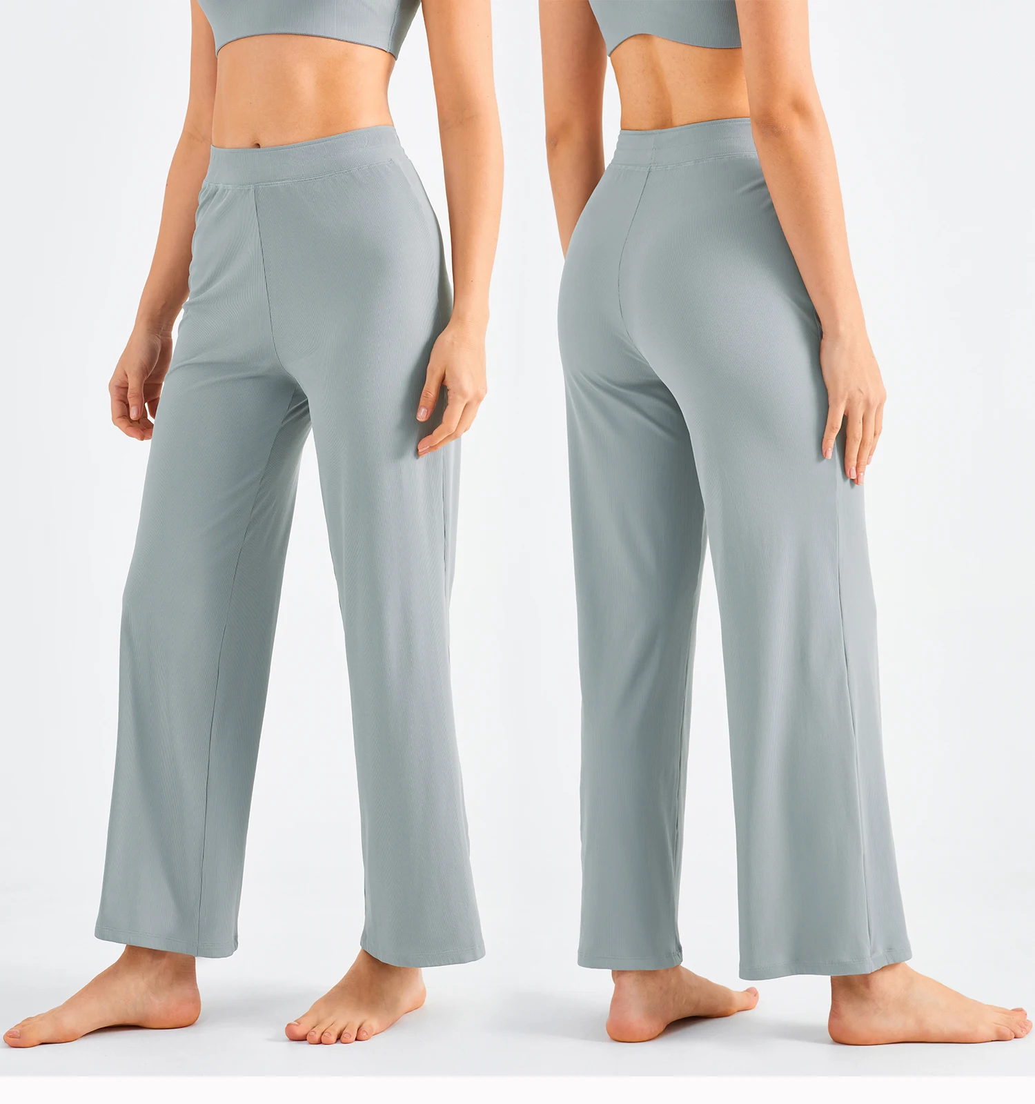 Newly Adjustable High Waisted Yoga Pants With Pocket Recyclable Jogging Sweatpants