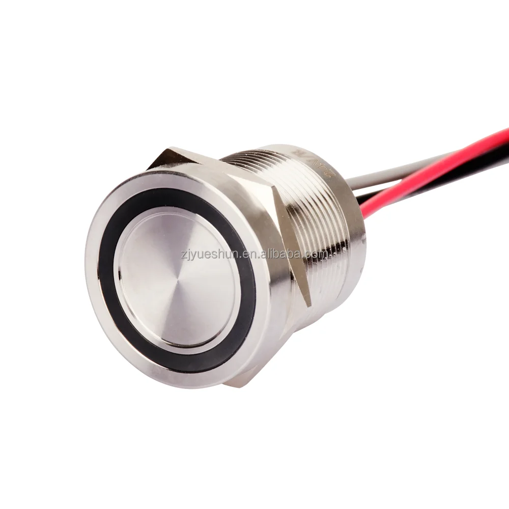 Ip Mm Stainless Steel Waterproof Touch Switch Rgb Led Latching On