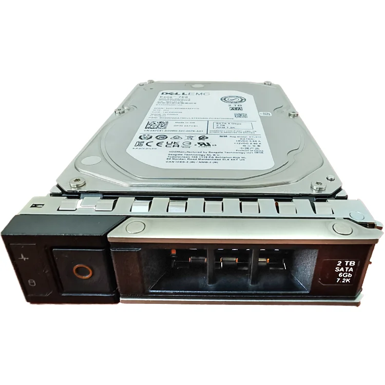 Dell 2TB SAS HDD Enterprise Disk 7.2ms Seek 256MB Cache Supports Hot-swappable PowerEdge RAID