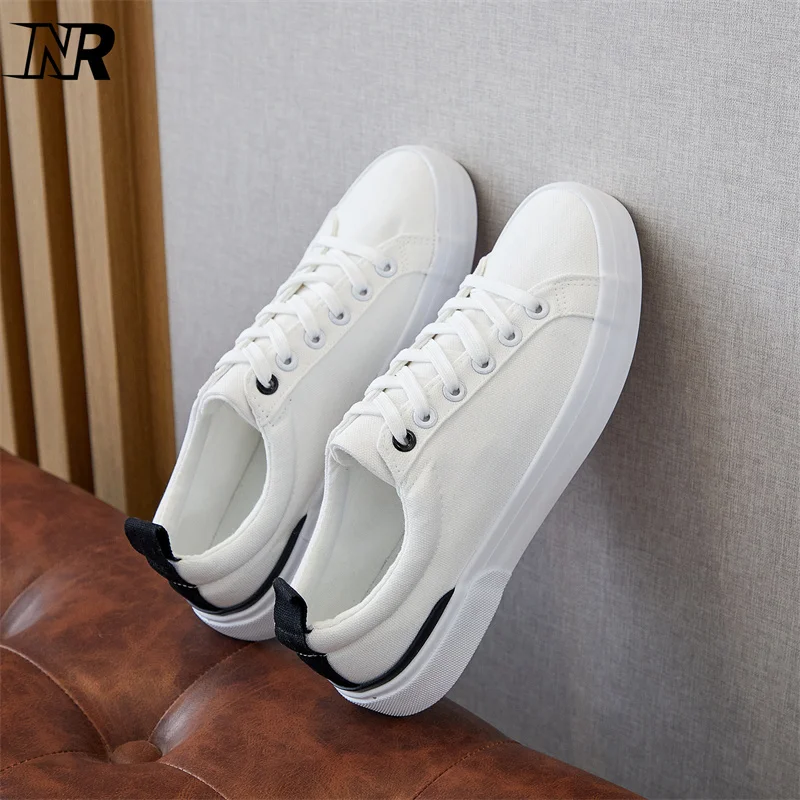 Wholesale Casual Fitness Walking Mens Sport White Canvas Shoes Sneakers Rubber Canvas Shoes For Women