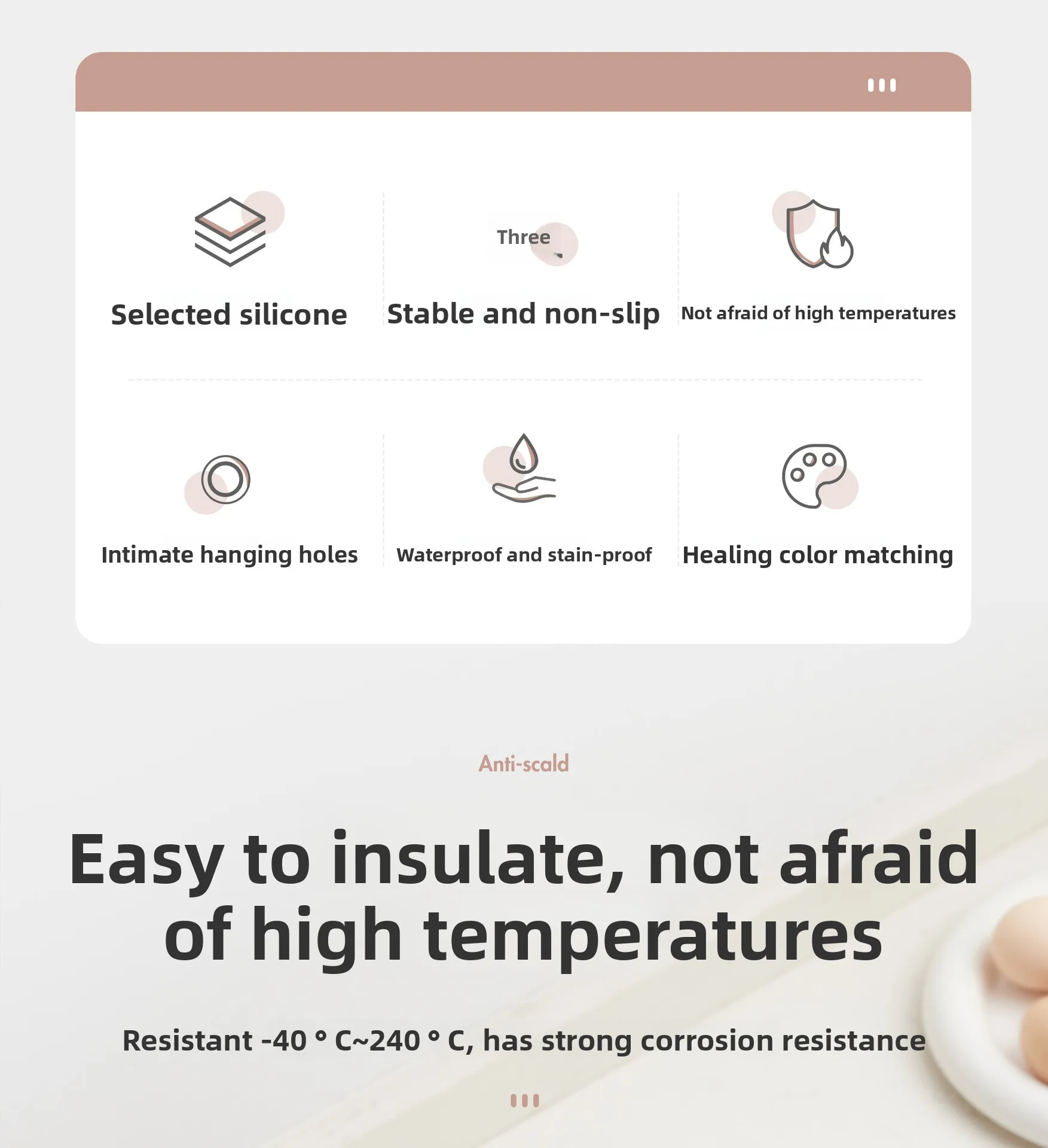 Dotted Design Silicone Thickened Insulated Oven Gloves Kitchen Household Use Heat-Resistant Microwave Baking Gloves Hand Clips manufacture