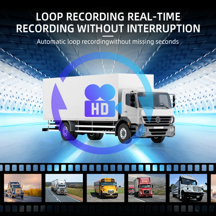 product wemaer 6ch 6 channel cameras system with 101 inch touch split screen voice control bsd blind spot adas monitor for trucks bus-5