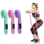 Bands New Custom Logo Yoga Gym Exercise Pull Up Assist Cotton Fabric Long Resistance Bands For Yoga