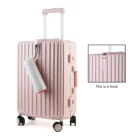 Wholesale Premium Koffer Luggage Aluminium Trolley Suitcase Custom Durable 100% PC Travel Bags Vailse