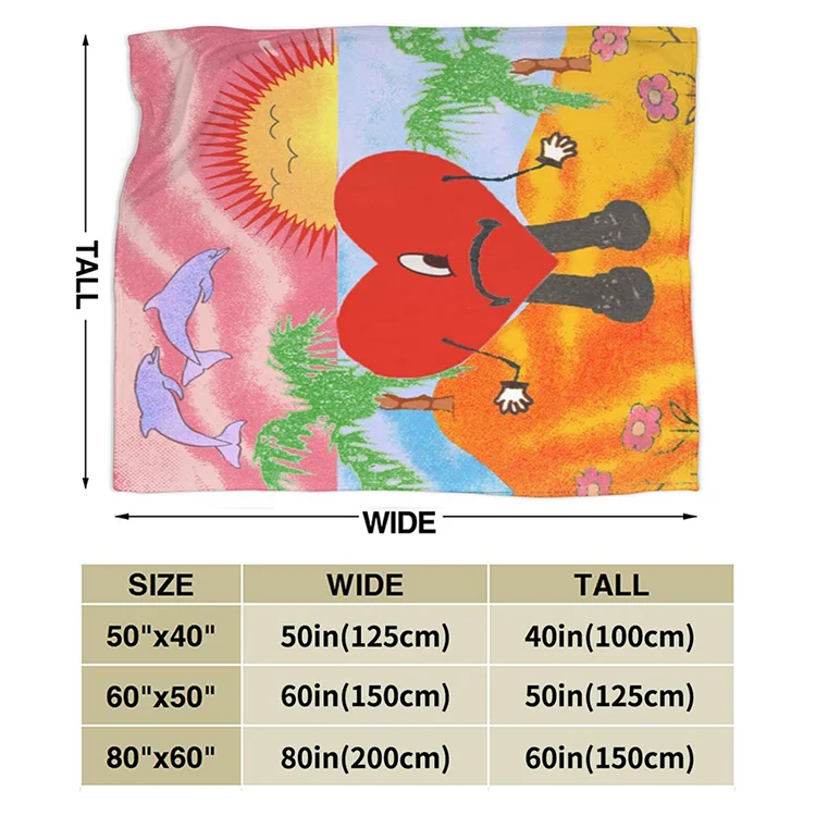 Wholesale Supply Personalized Unique Custom Fleece Blanket For White