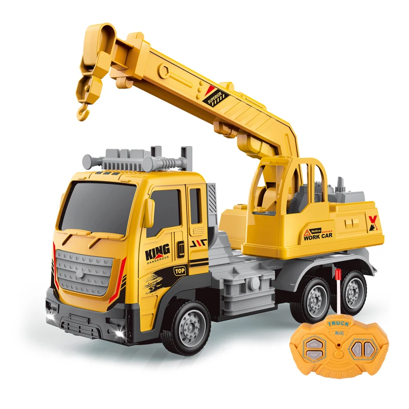 Wholesale 1:16 remote control car rc trucks crane toy for kid