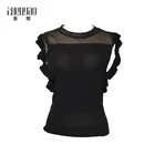 Sweater Sleeveless Vest Customized Made Warm Sweater Woman Sleeveless Sweater Vest Top For Women