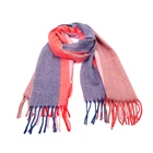 Hot Scarf Latest Hot Sale Scarf Multi-color Stitching Fashionable Hot Women's Scarf