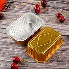 Food Aluminum Tray High Quality Disposable Small Size Fast Food Aluminum Foil Tray Food Packaging Bowl