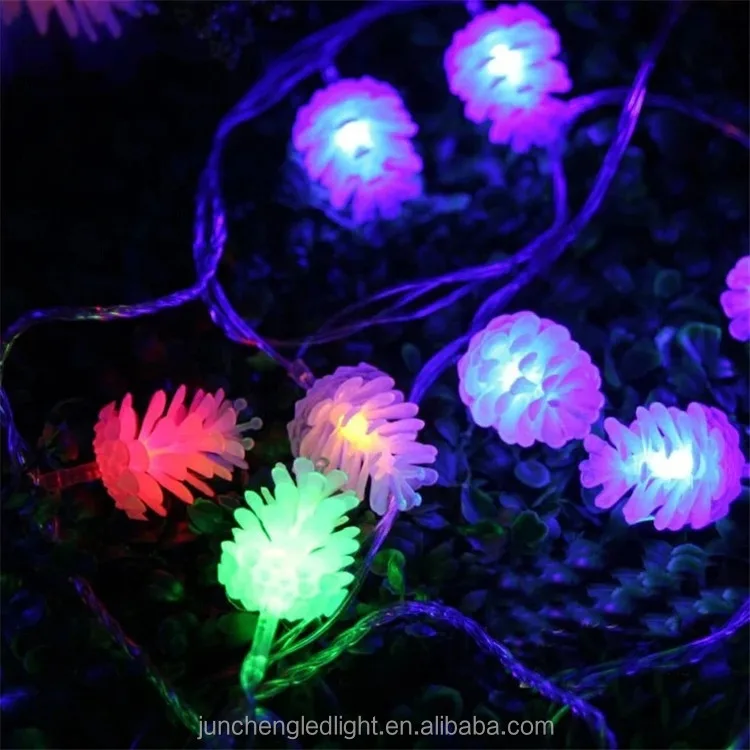 Christmas Fairy Led Pine Cone String Room Wedding Garland Party Decoration light