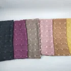 Scarf Wholesale New Design Multi-colored Shawl Tie-dyed Cotton-wool Ball Scarf Scarves Moslim Hijab