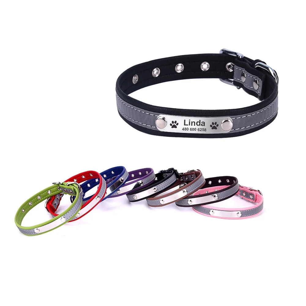 extra small personalized dog collars