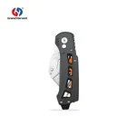 Cutter Folding Cutter Knife Aluminium Handle Home Office Use Box Cutter Folding Knife Utility Knife With Tool Bits
