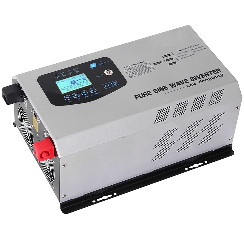 24V low frequency pure sine wave off-grid inverter peak power 9000W 3000W 