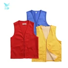 High Quality V-Neck Women Men Cotton School Uniform Vest