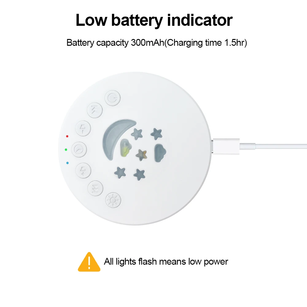 Sleeping Aid Light White Noise Sleep Sound Machine Baby Adult Rechargeable White Noise Machine factory