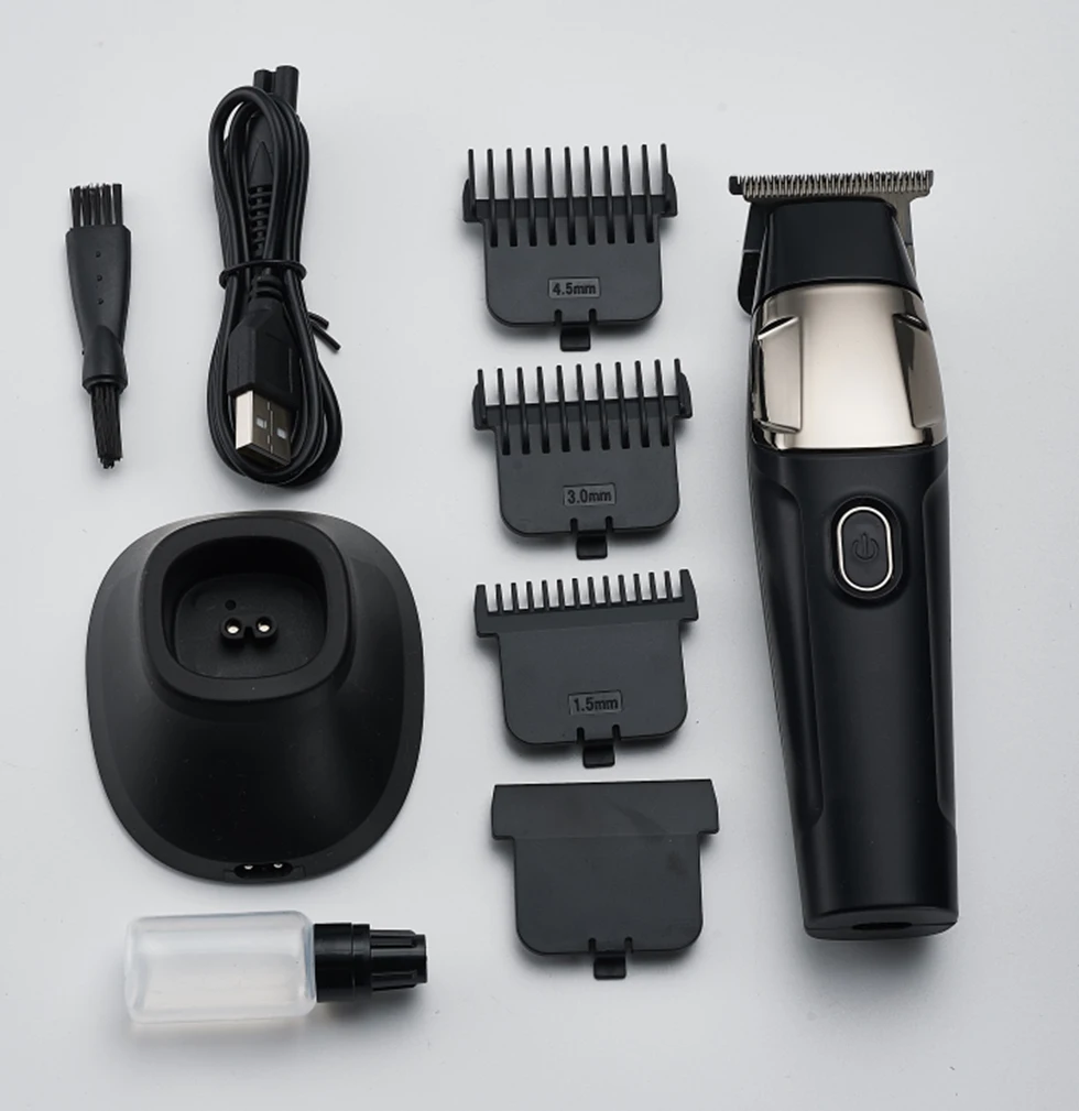 Professional Hair Clipper and Trimmer with 80Min Runtime Titanium Plated Blade and LED Display