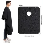 Cape Hair Cape Salon Hair Cutting Gown Custom Print LOGO Barber Cape With Metal Snap