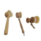 Bamboo Long Handle Short Handle Kitchen Cleaning Brush Dishwashing Brush Pot Brush Wholesale