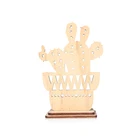 Decor Wooden Home Table Top Decorations Display Decor