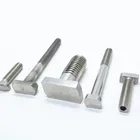 Bolt T-head Bolts W/out Square Neck DIN186 188 261 Stainless Steel SUS/ST904L N08904 DIN1.4539 Etc. M3 To M100
