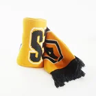 Fashion Scarf New Fashion Custom Promotional Winter Sports Football Scarf Soccer Acrylic Knit Fan Sports Club Scarf