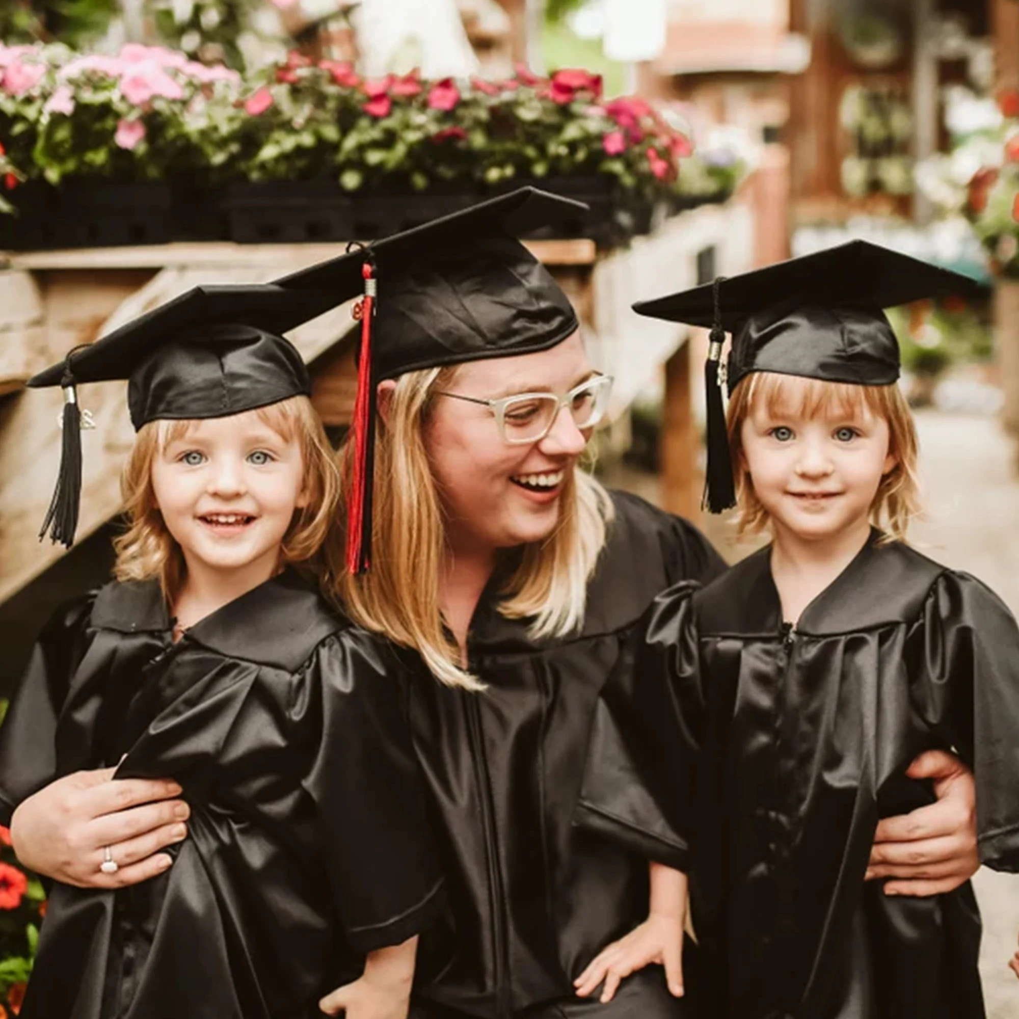 Infant Toddler NICU Baby Shiny Graduation Cap and Gown Set with Tassel factory