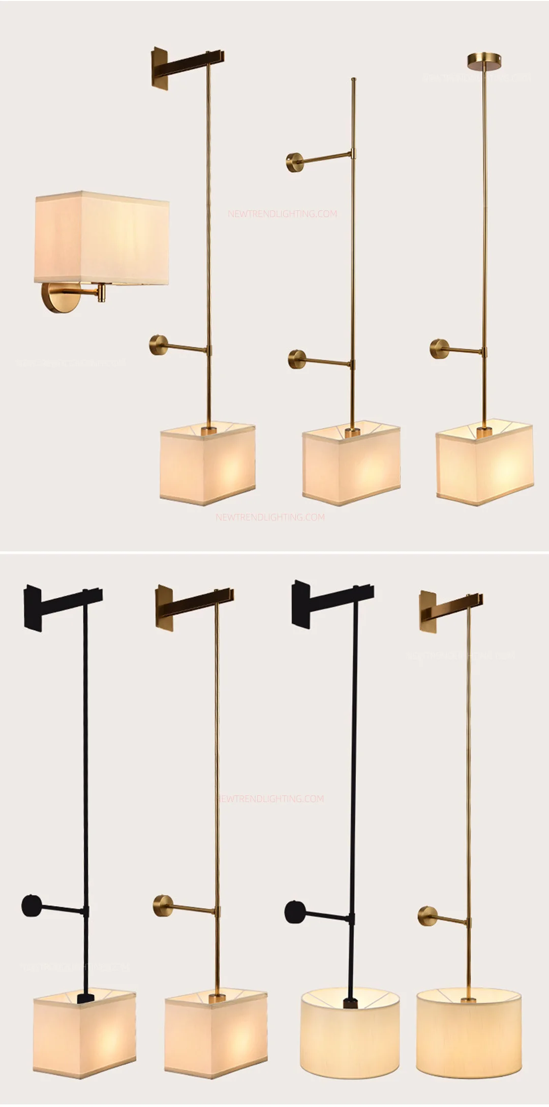 cpl 505 bespoke led wall sconce commercial accent lighting for hotel corridor guest room-2