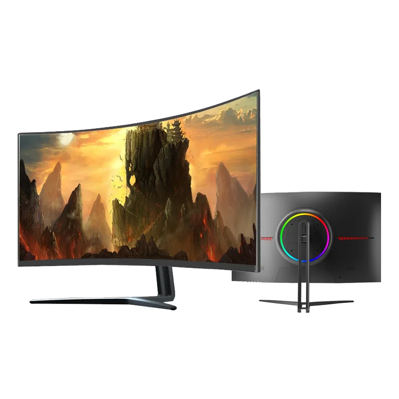 1ms response time curved monitor