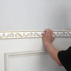 PVC Decorative Self-adhesive Soft Line Baseboard Living Room Background Wall Modeling