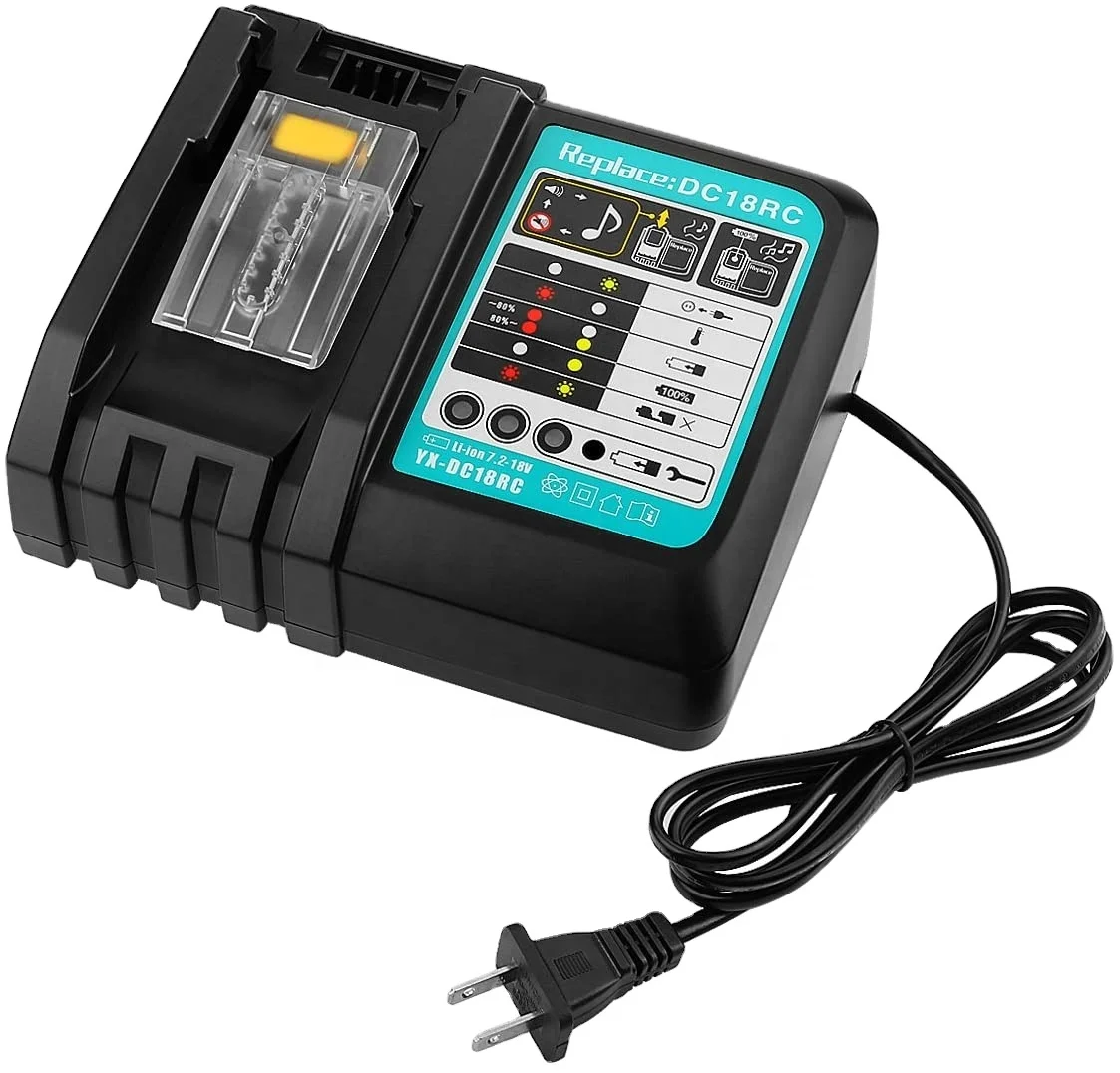 Makita DC18RC T 18V Lithium-Ion Rapid Battery Charger for sale online 
