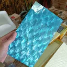 Abalone Abalone Shell Veneer Dyed Ruby Red 5.5 X 9.5 For Inlay Dyed Red Color Abalone Shell Sheet