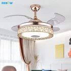 Ceiling Fan Drop Shipping Modern Remote Control Adjustable 220 V Led Recessed Ceiling Lights With Fan