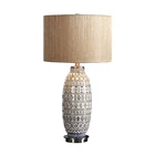 Study Lamp American Style Retro Light Luxury Custom Living Room Bedroom Study Bedside Lamp